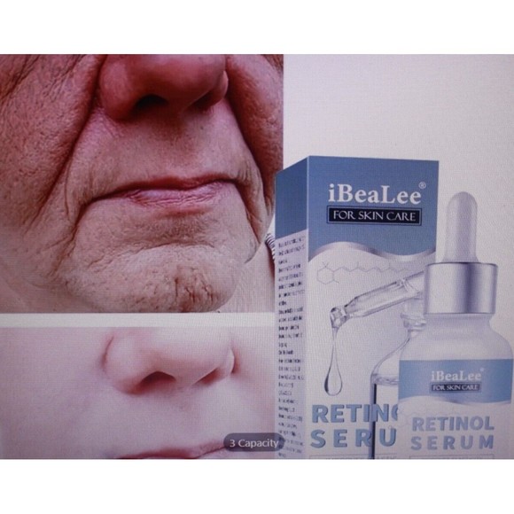 Retinol Serum for Skin Care Oil Drops Improve Elasticity .68 Fl.Oz. NIP - Picture 6 of 8